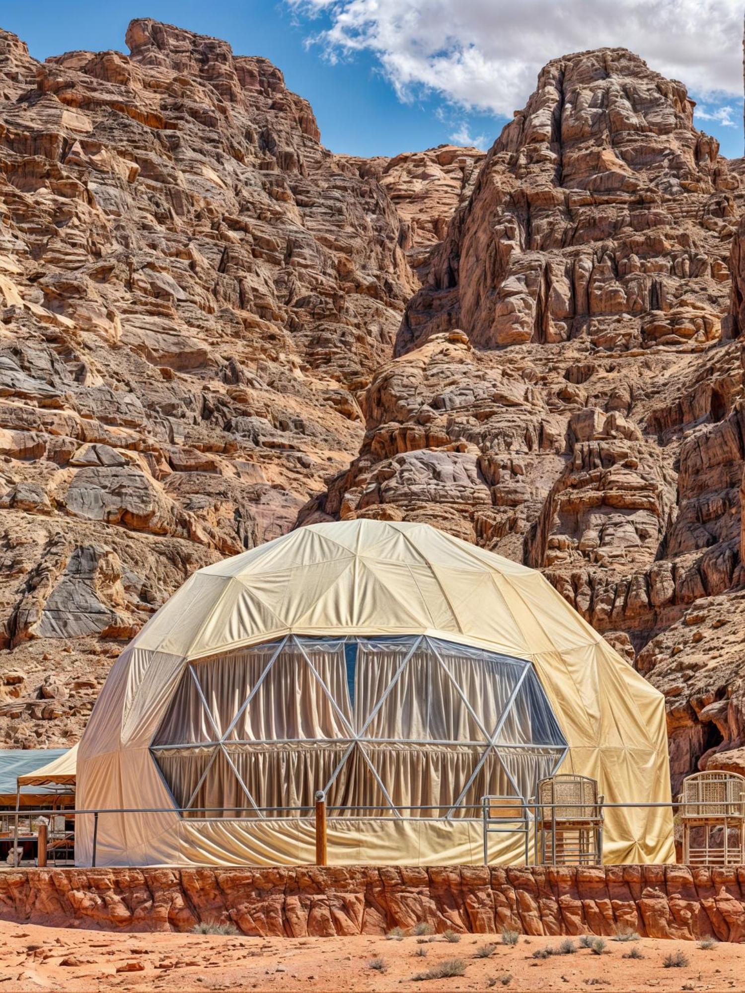 Wadi Rum Sunset Camp 外观 照片