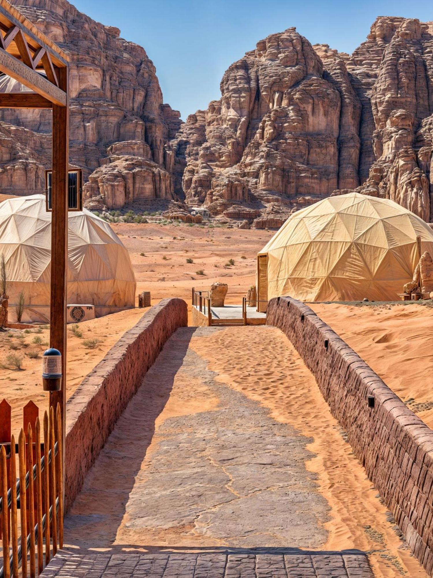Wadi Rum Sunset Camp 外观 照片