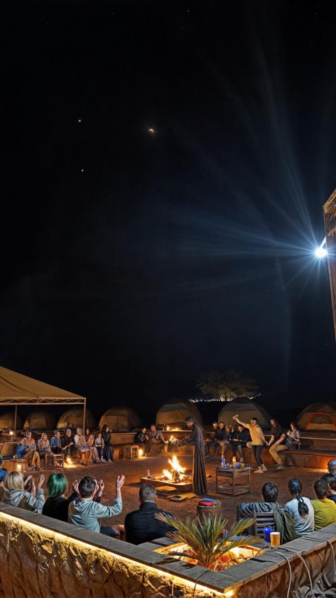 Wadi Rum Sunset Camp 外观 照片